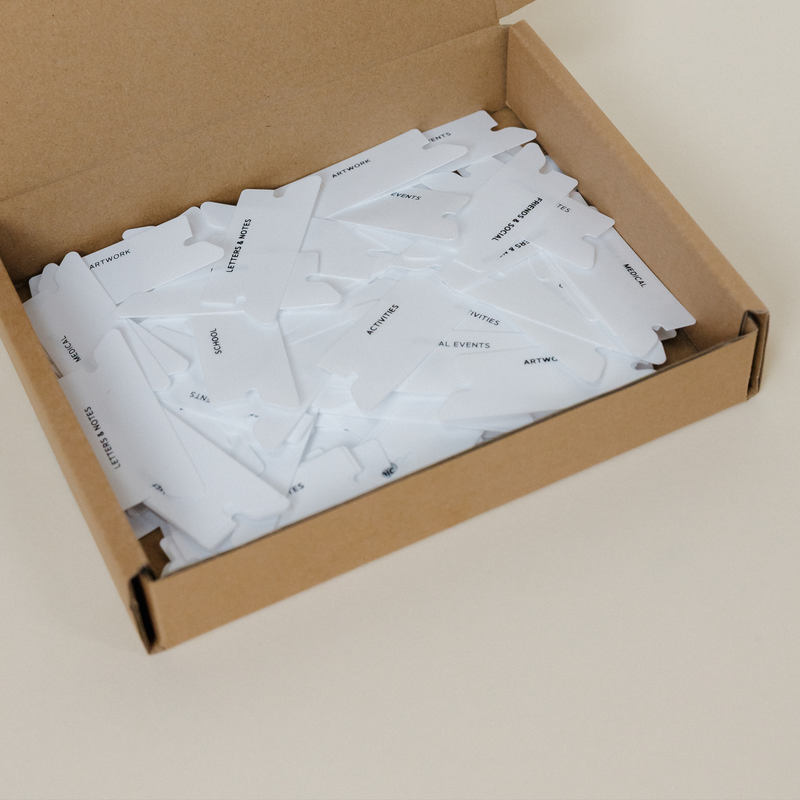 Child Memory Filing System - Tab Expansion Pack