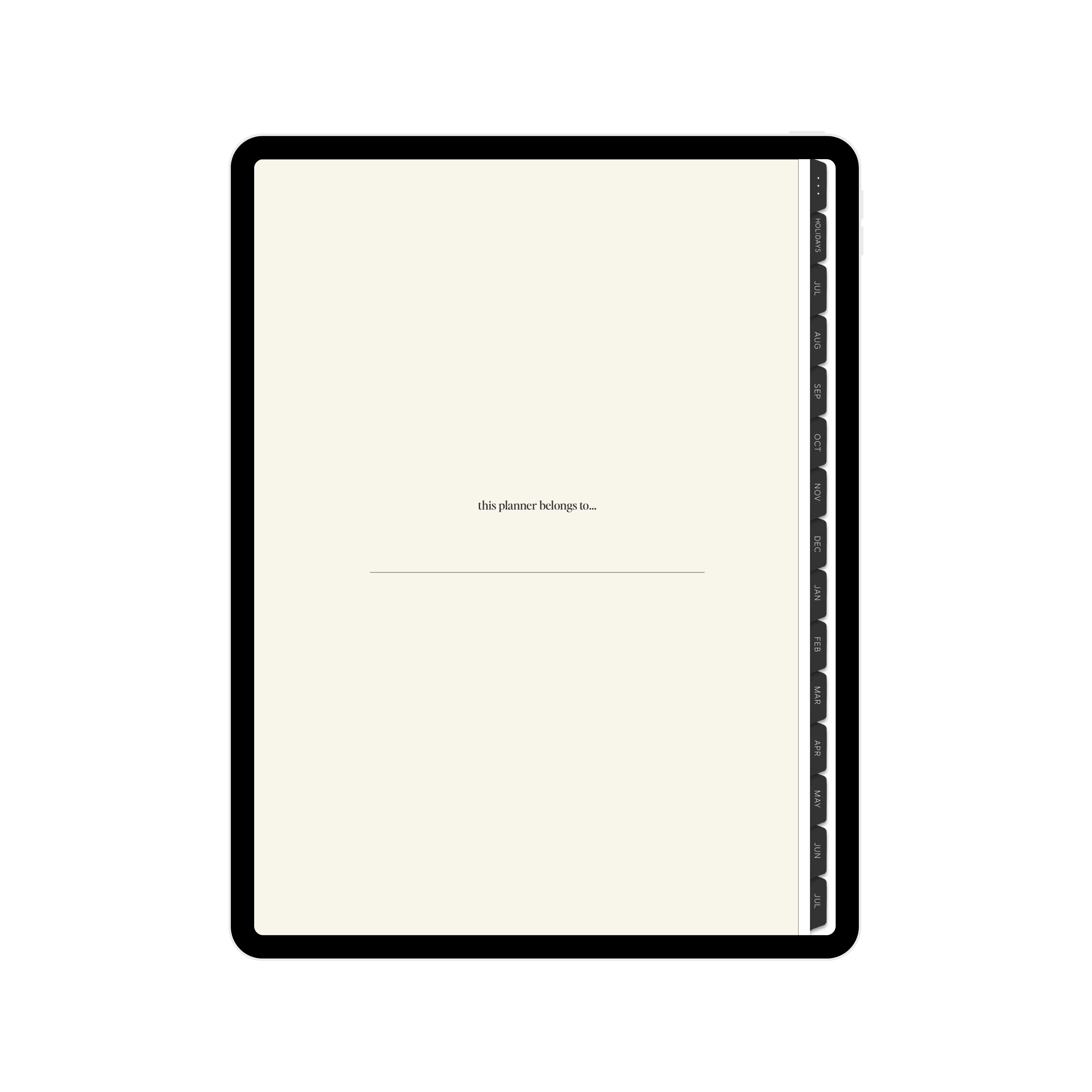 Digital Planner Preview 1