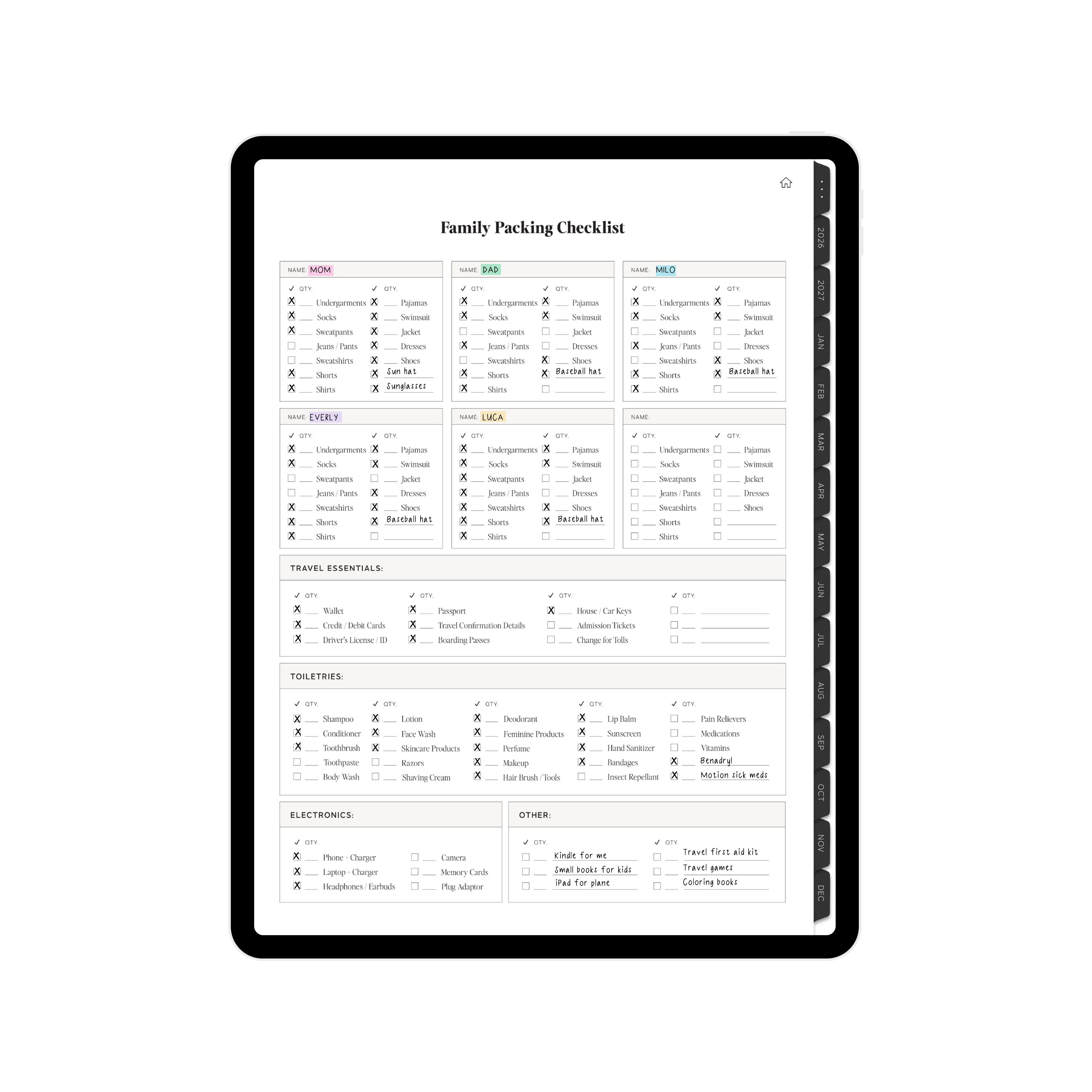 Digital Planner for Moms - Page 10