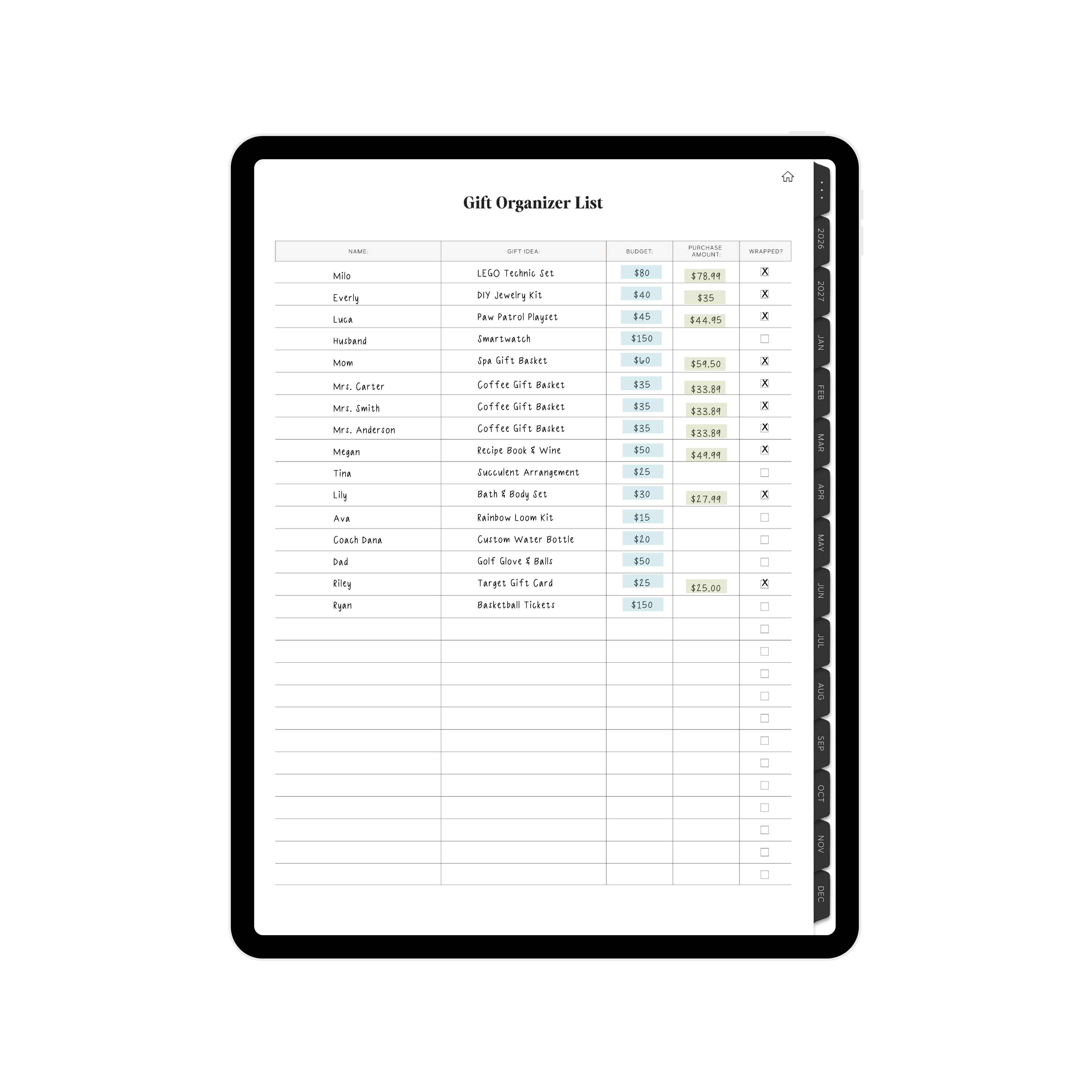 Digital Planner for Moms - Page 11