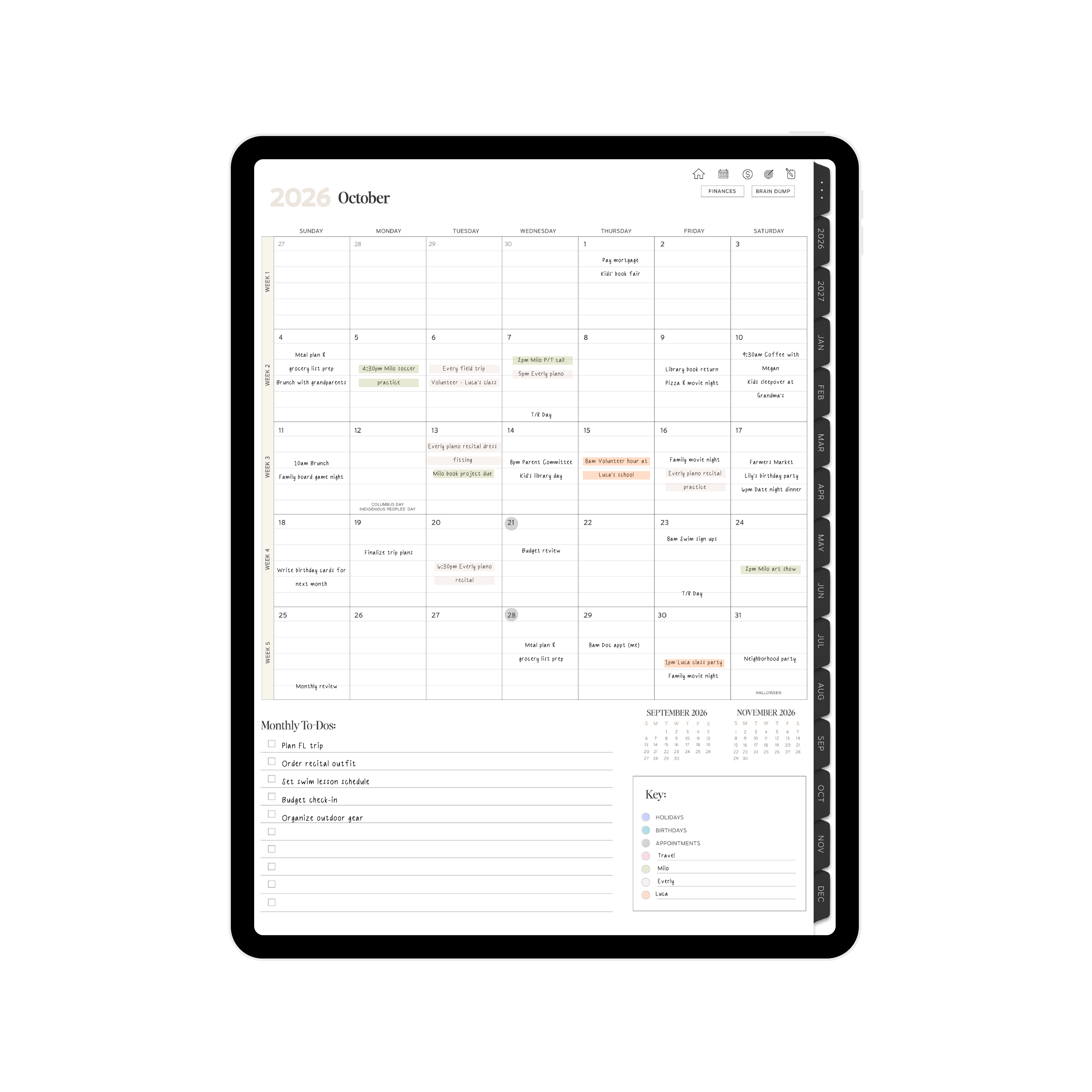 Digital Planner for Moms - Page 18
