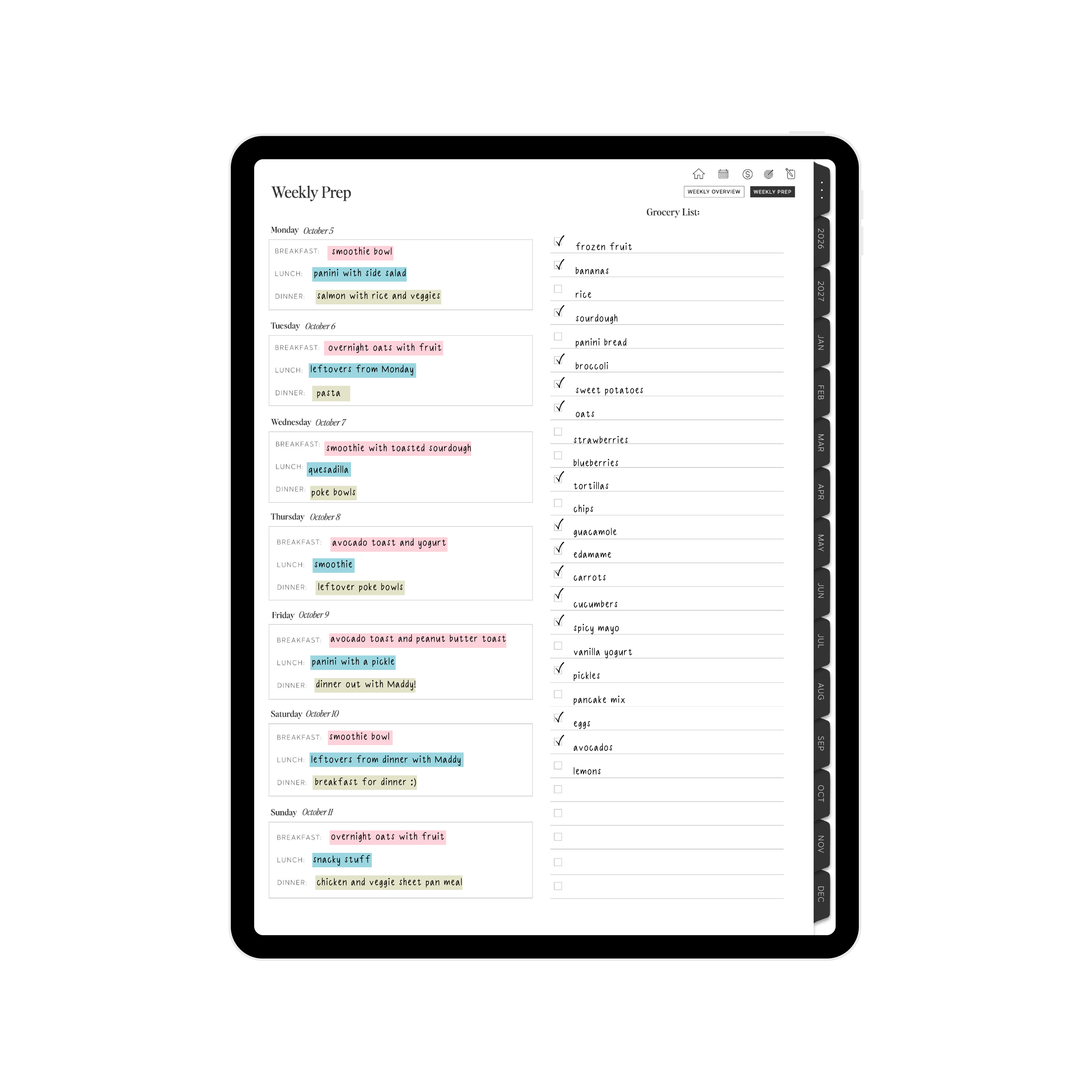 Digital Planner for Moms - Page 24