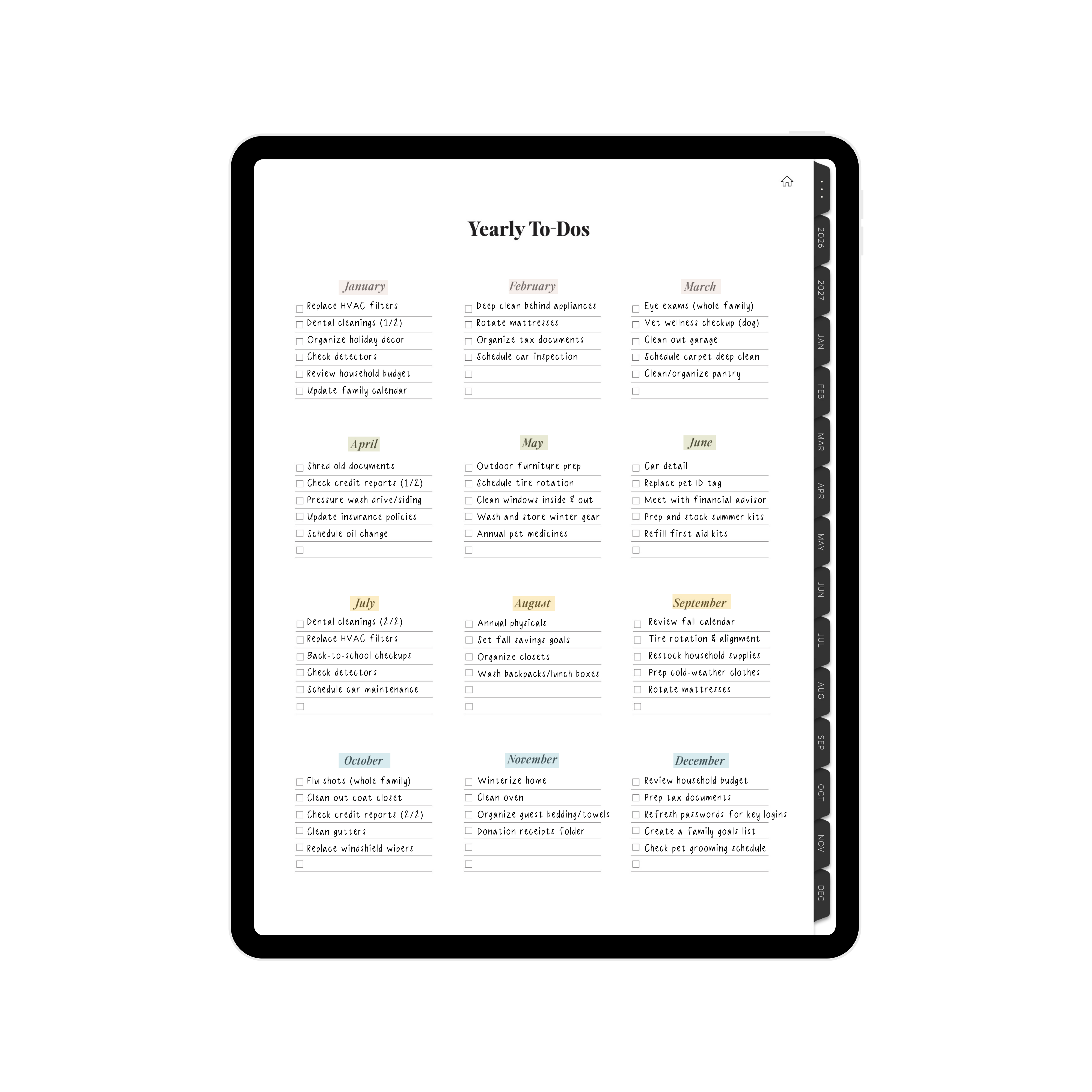 Digital Planner for Moms - Page 7
