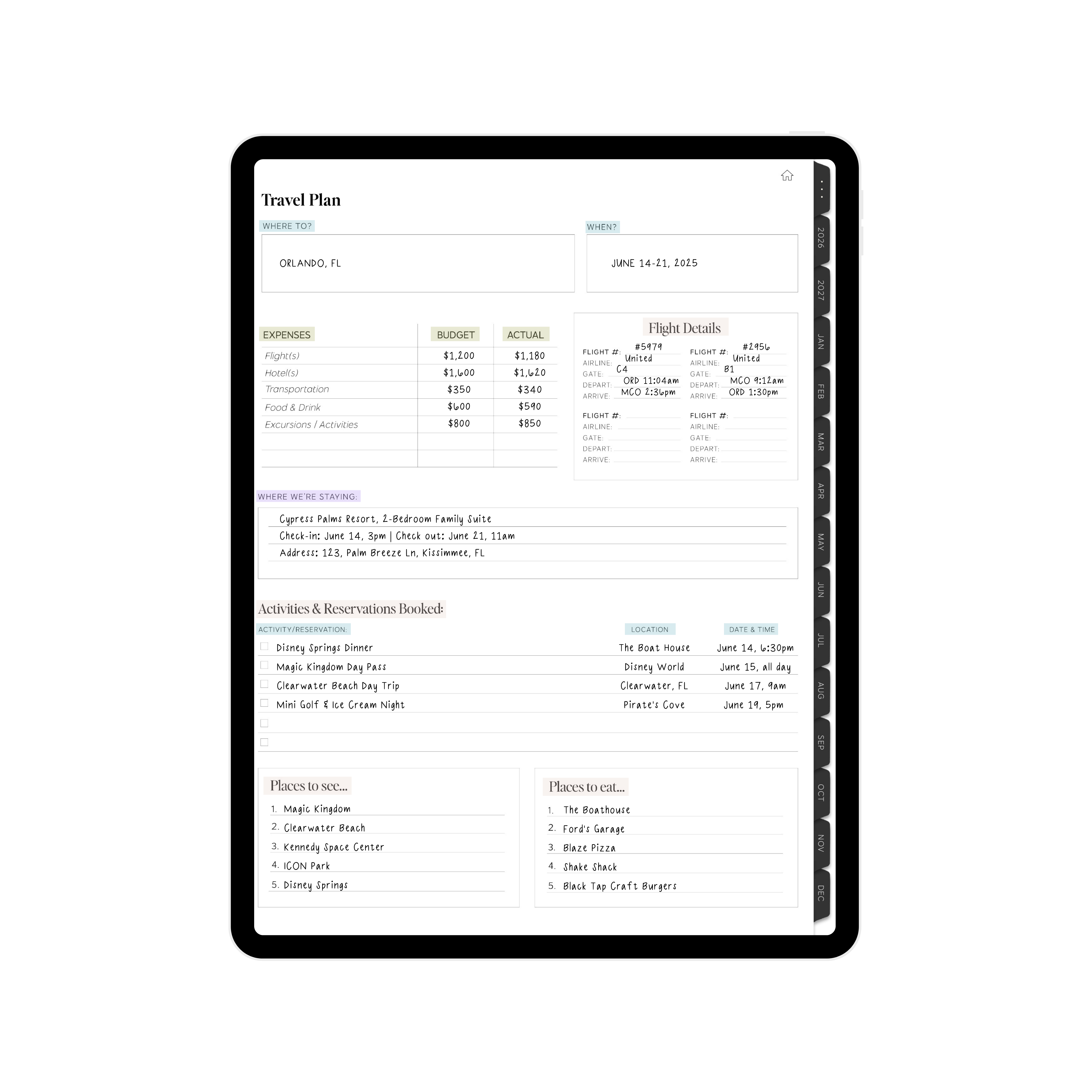 Digital Planner for Moms - Page 9