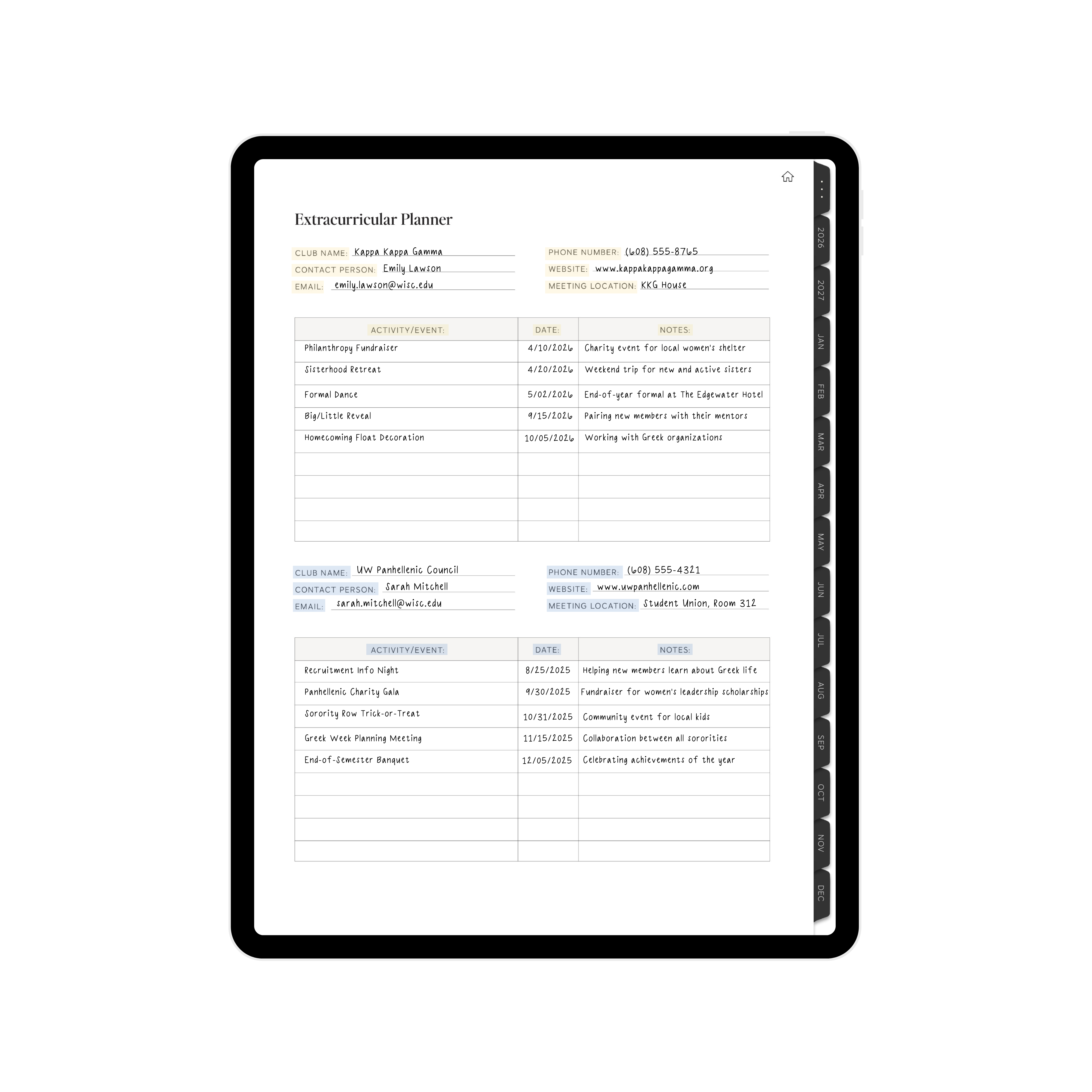 Digital Planner Preview 11
