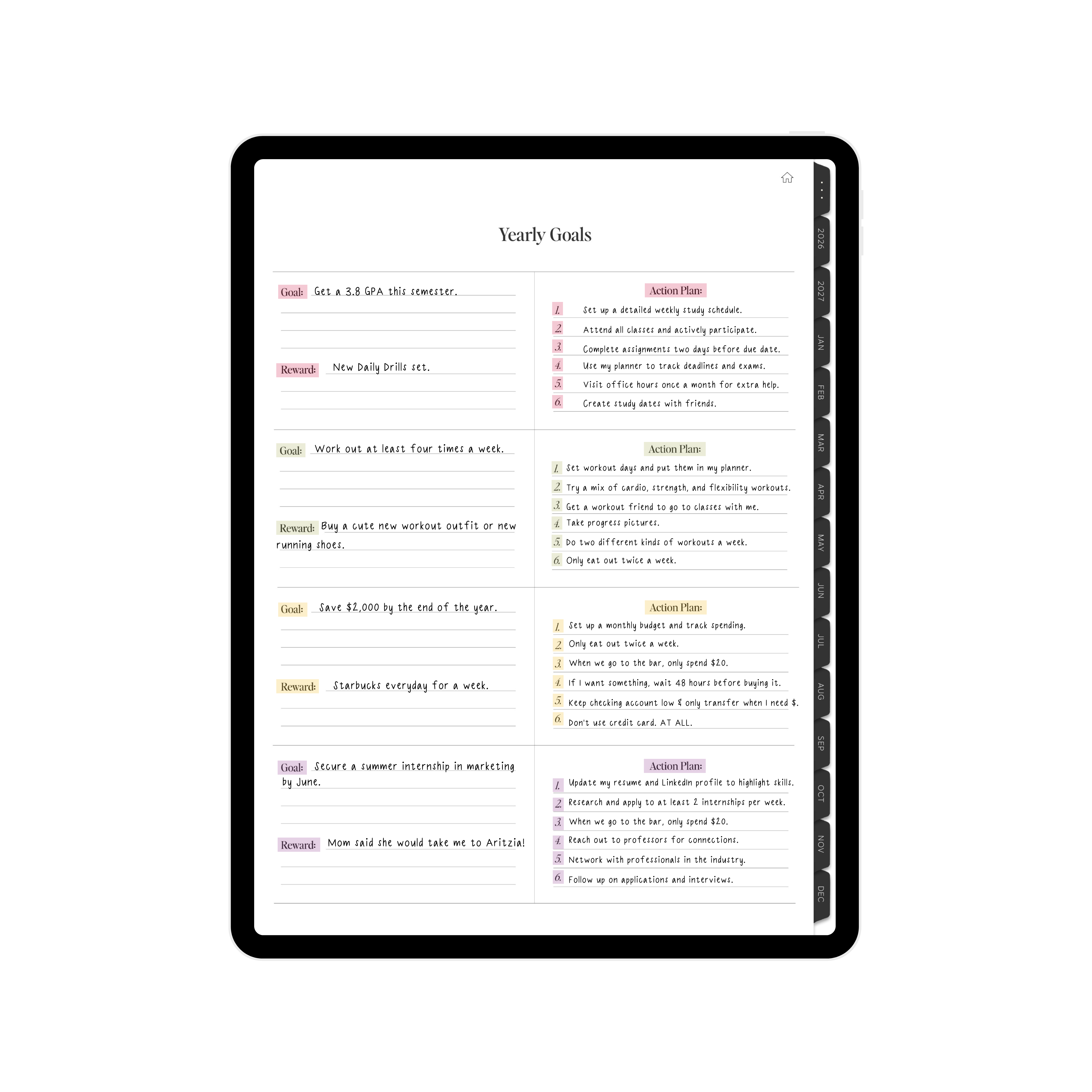Digital Planner Preview 13