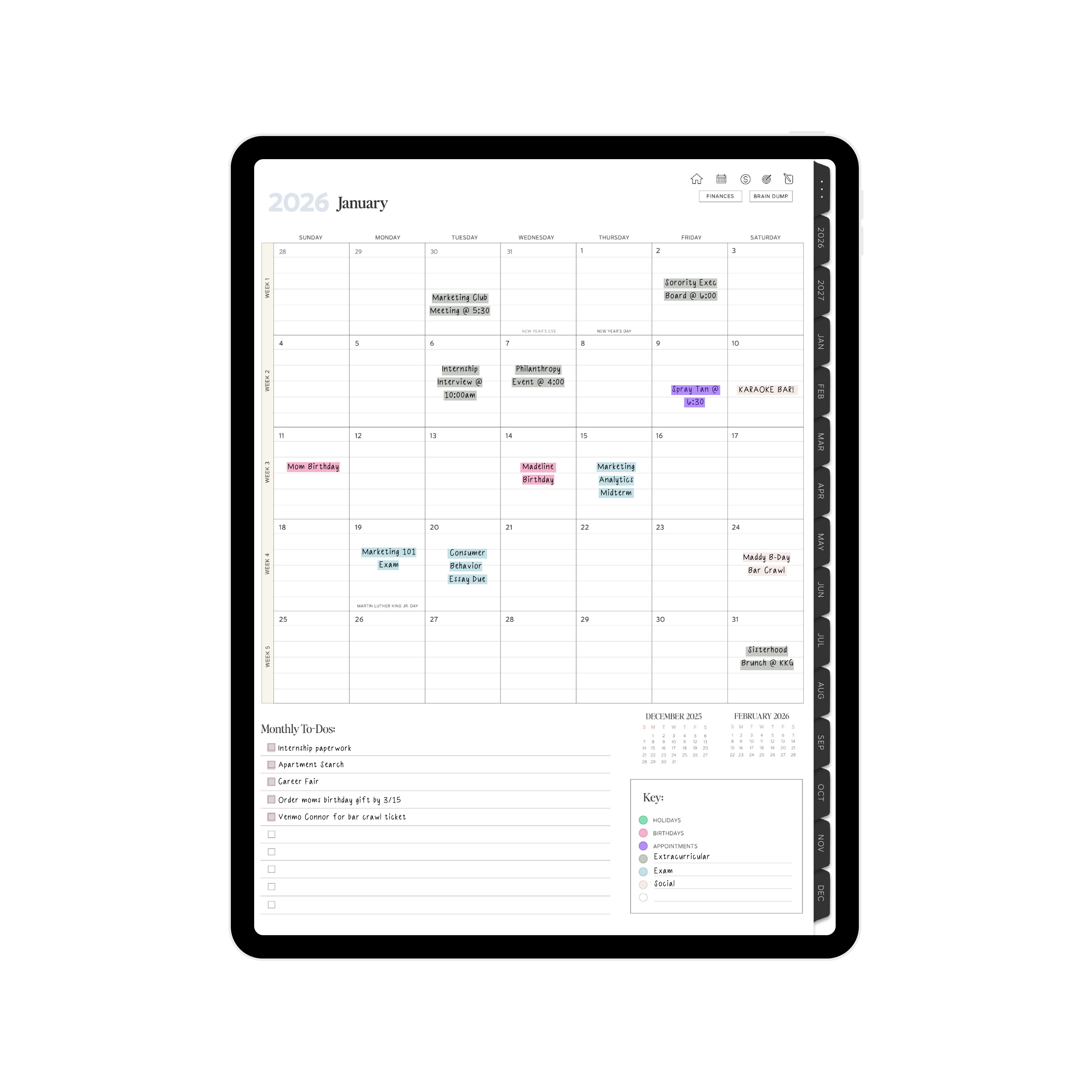 Digital Planner Preview 17