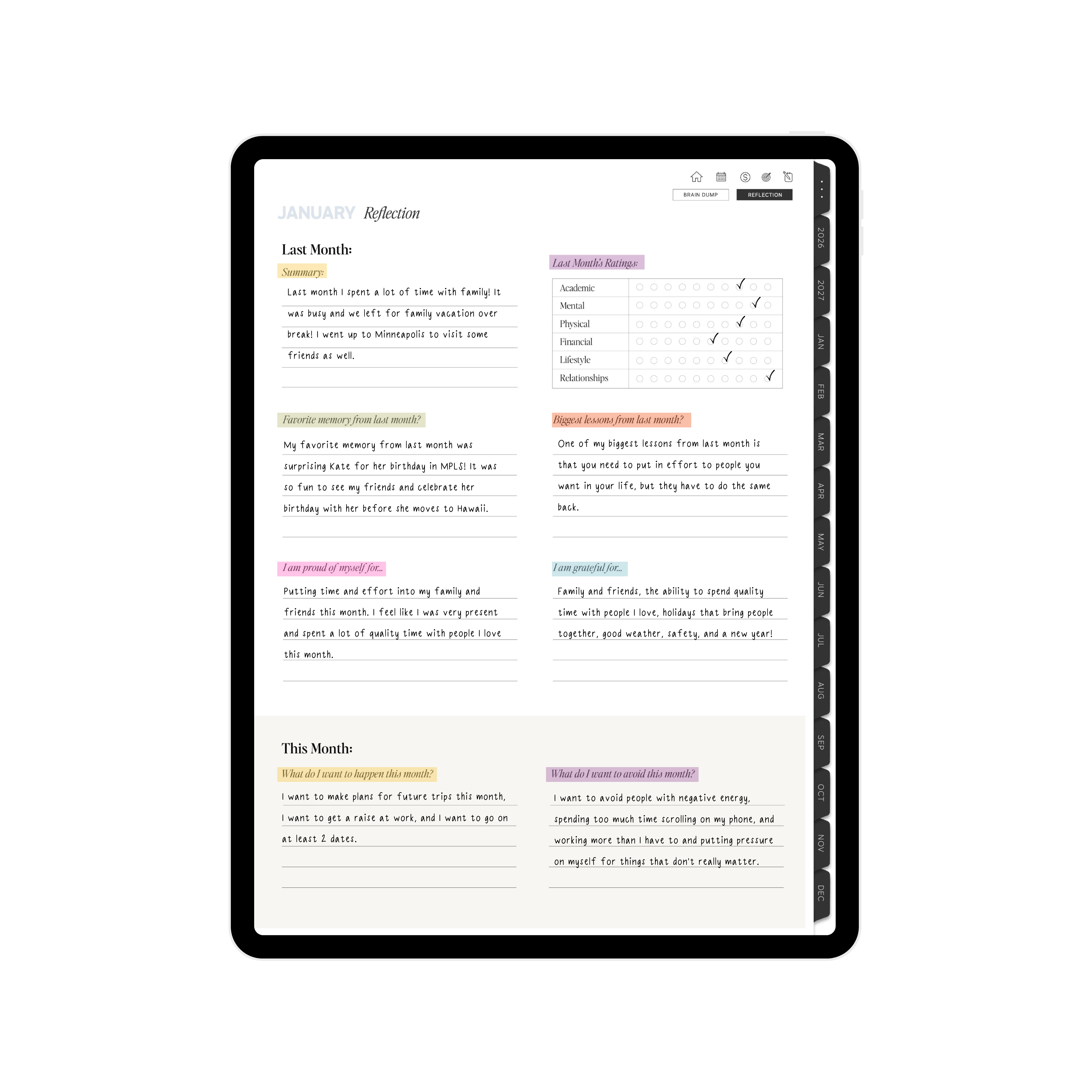 Digital Planner Preview 20