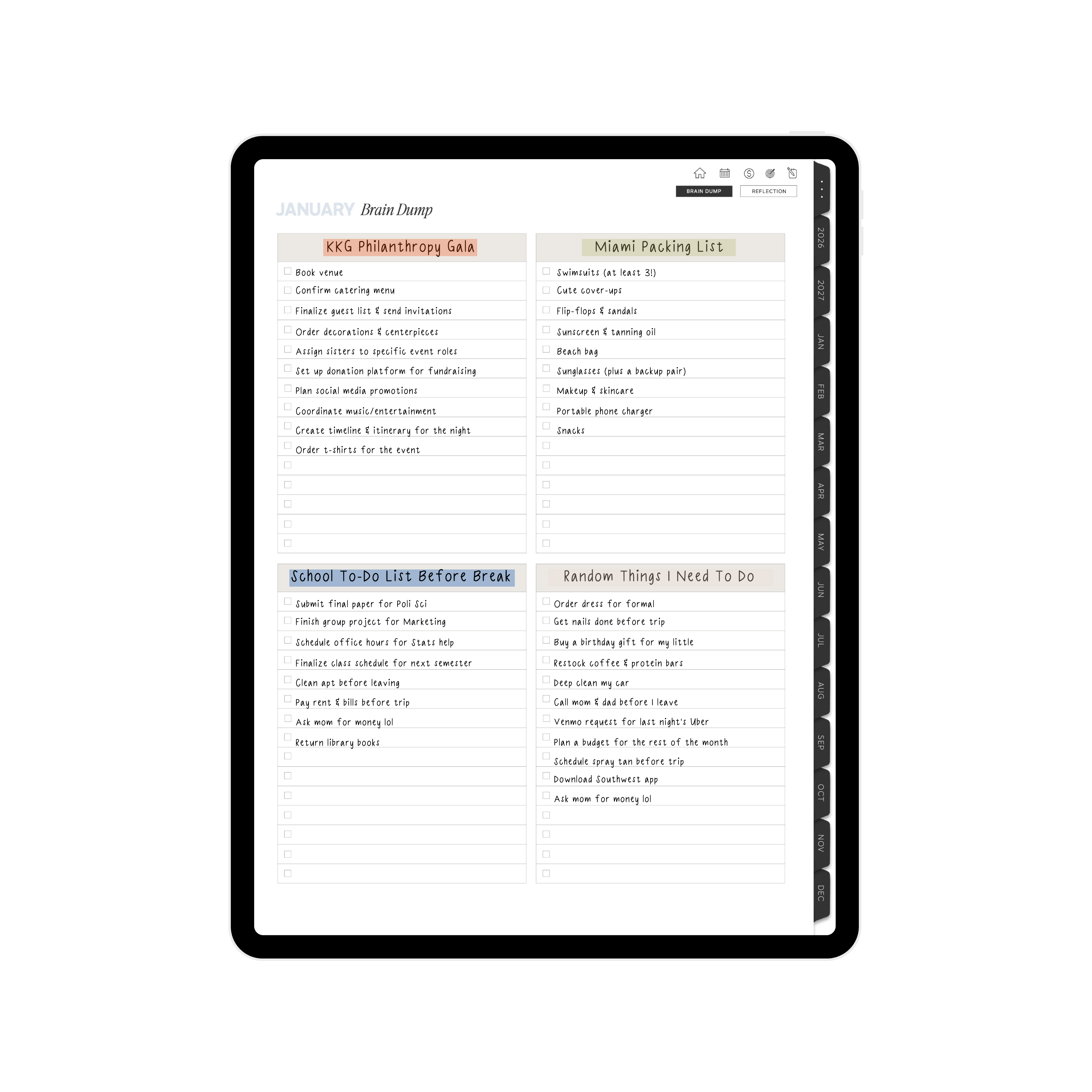 Digital Planner Preview 21