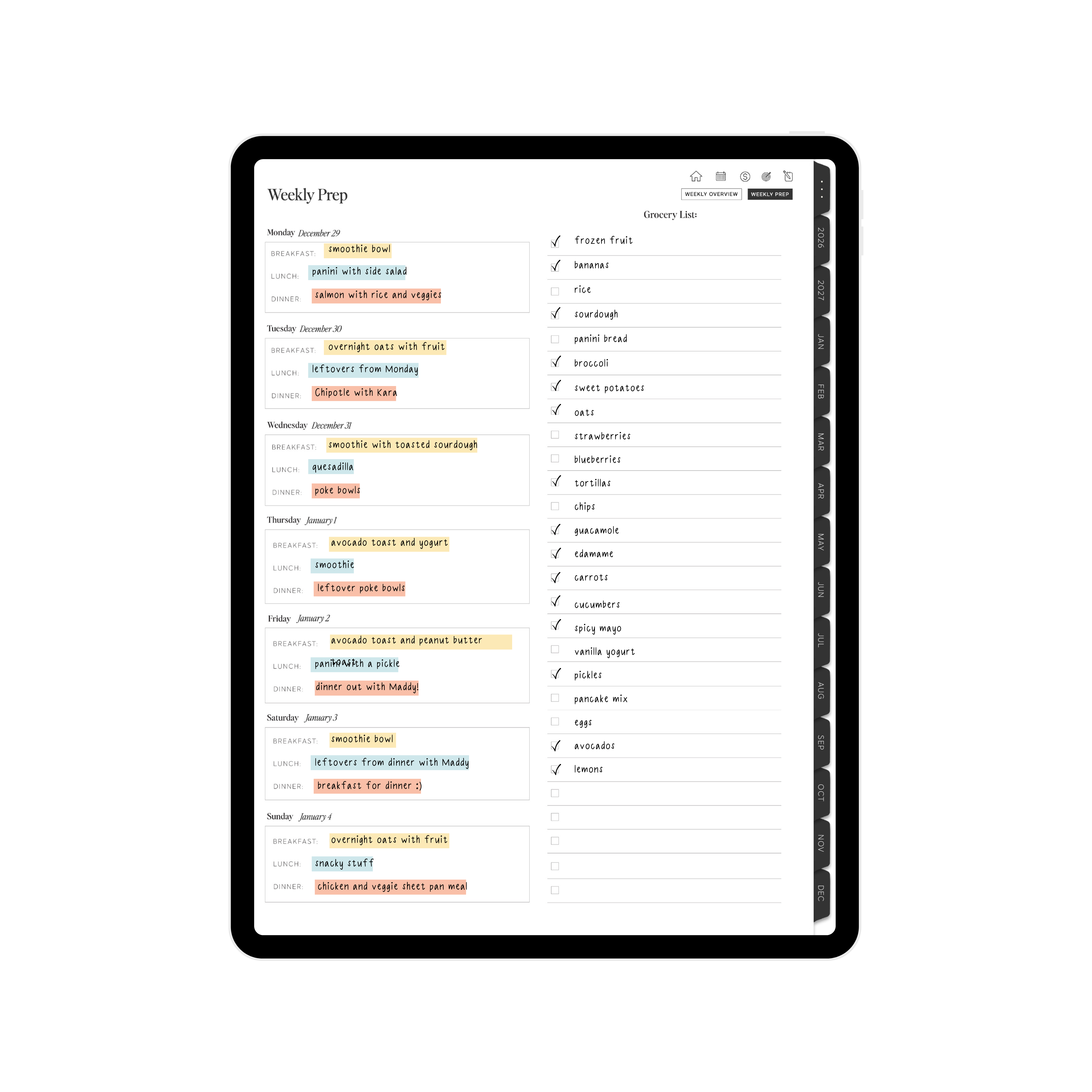 Digital Planner Preview 23