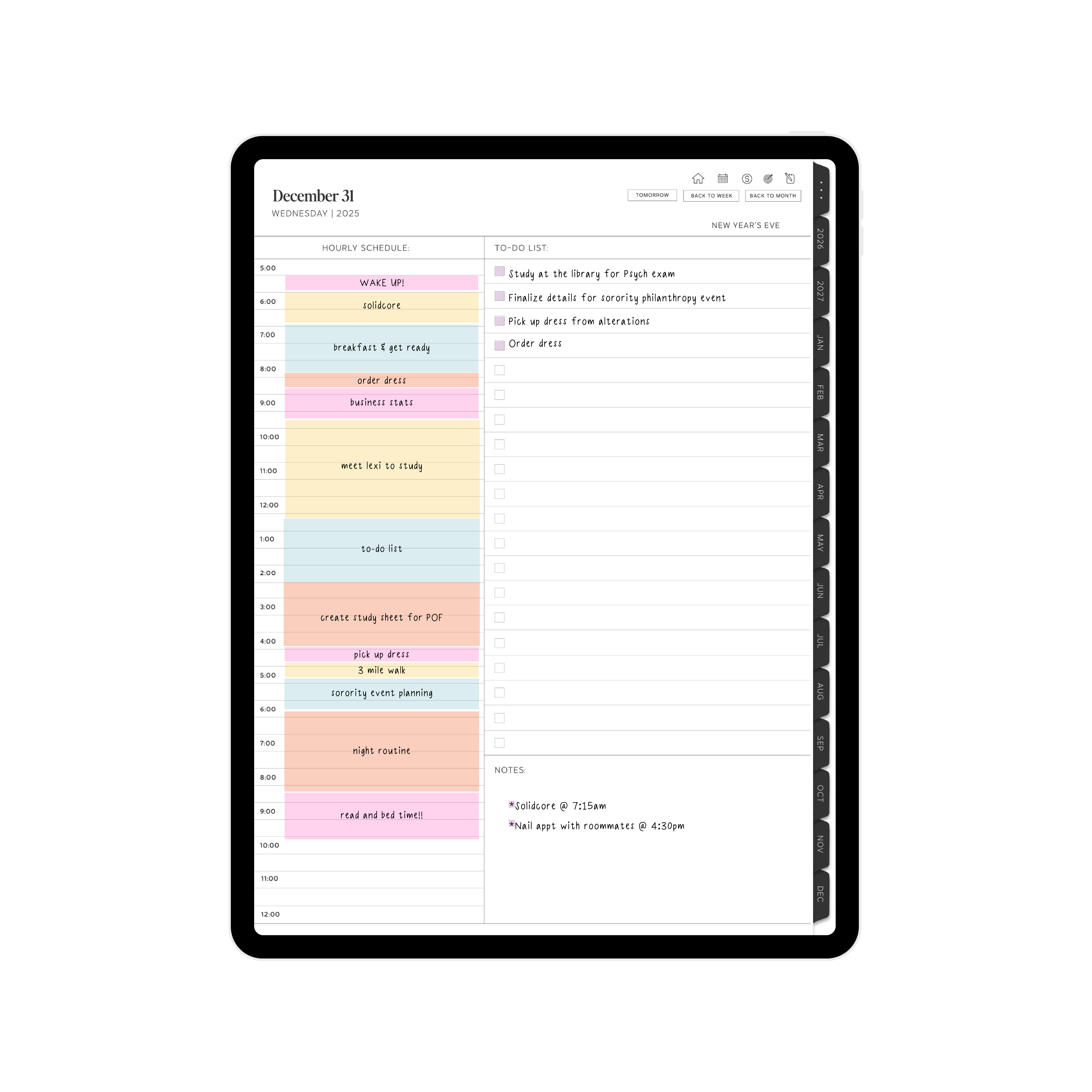 Digital Planner Preview 26