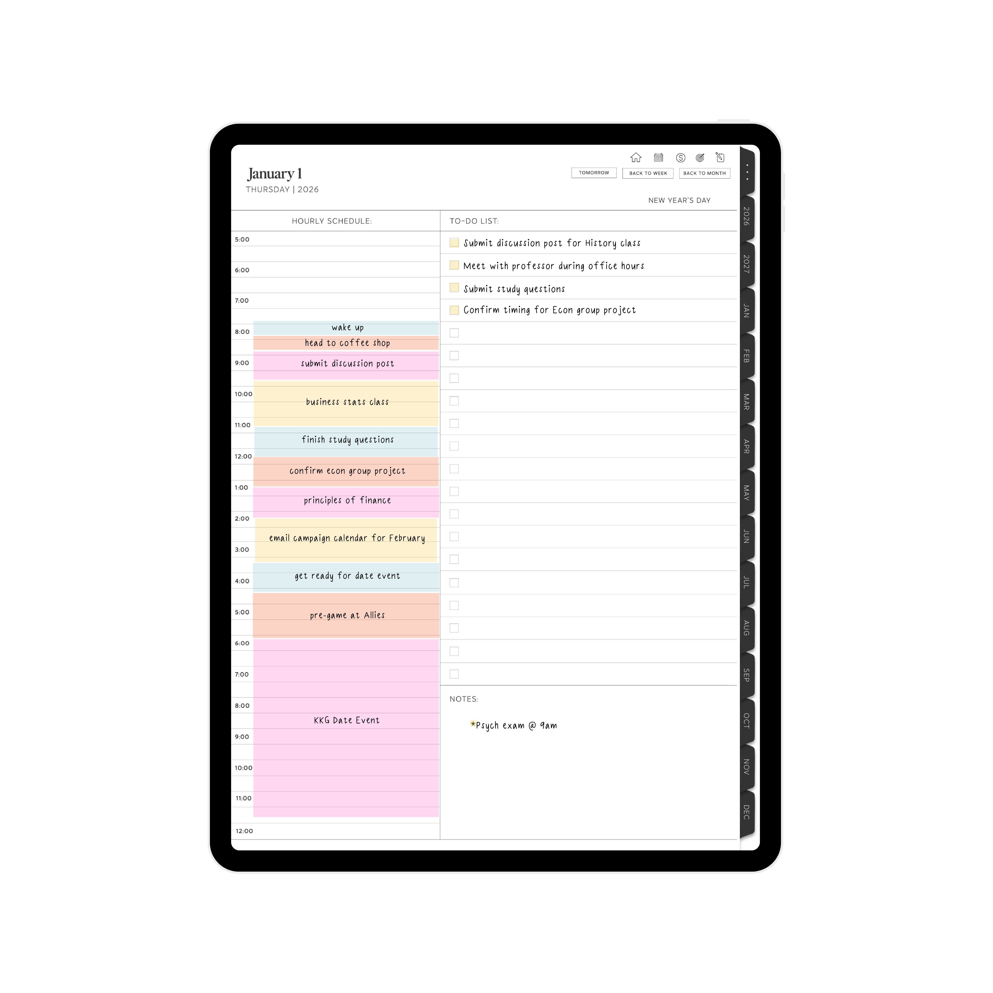 Digital Planner Preview 27