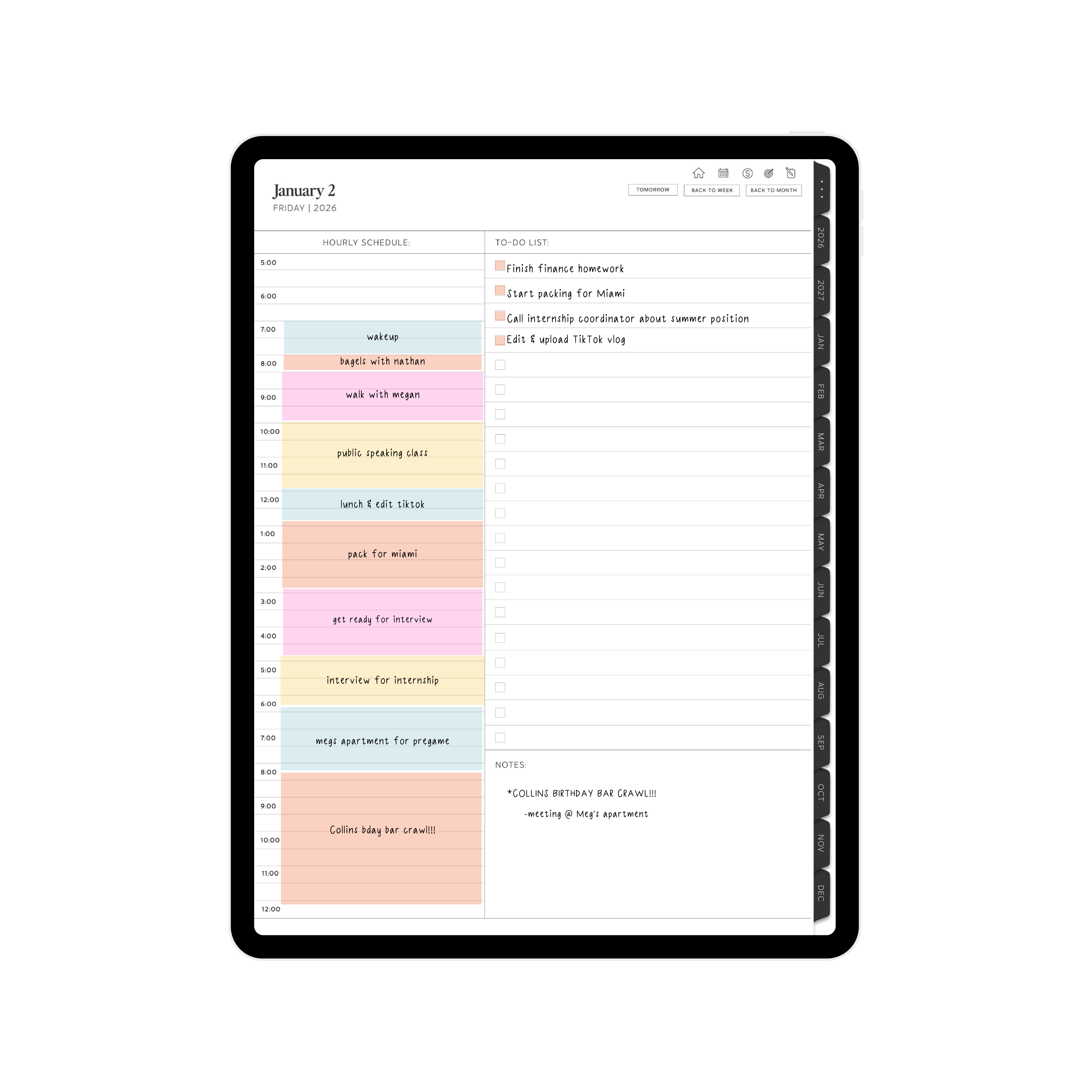 Digital Planner Preview 28