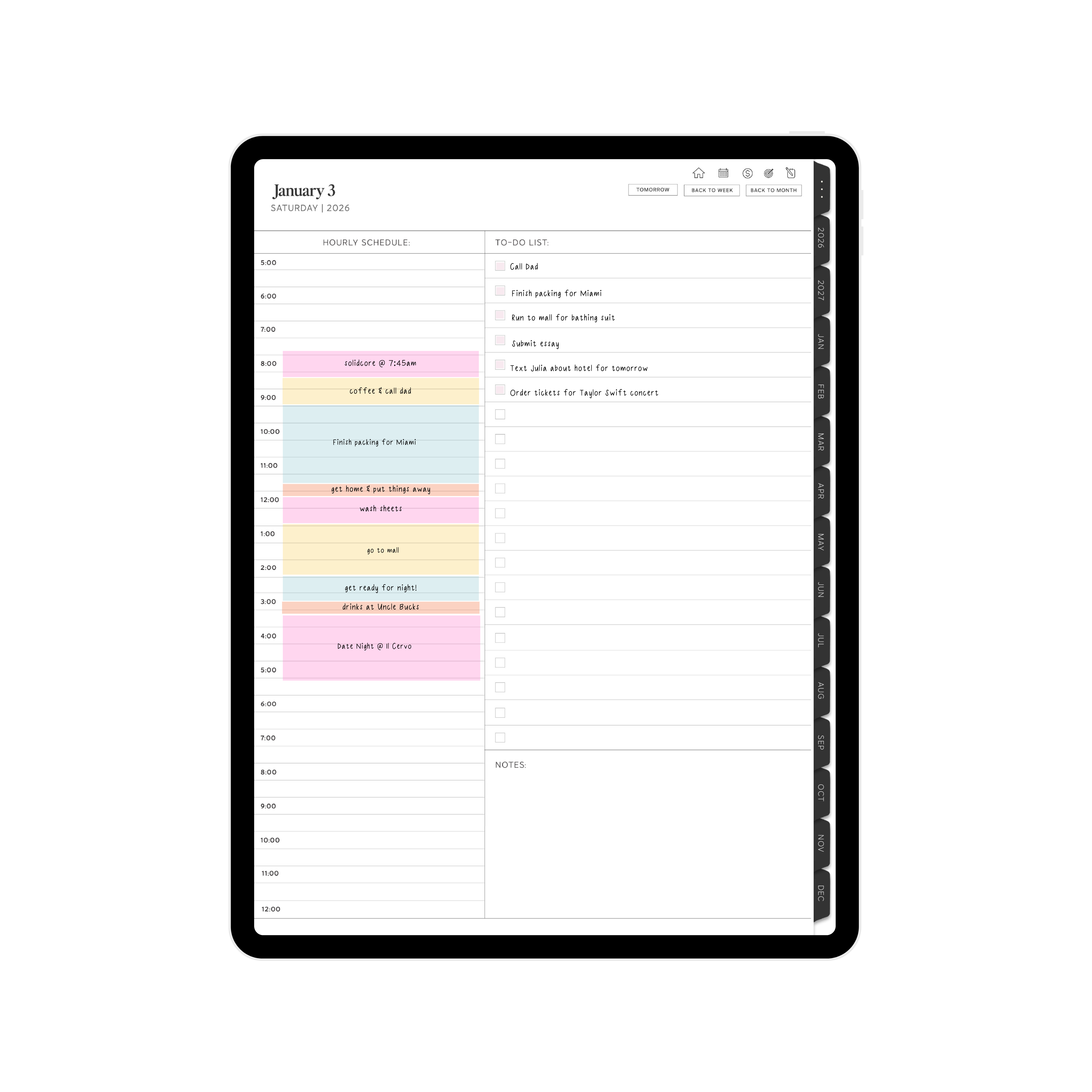 Digital Planner Preview 29