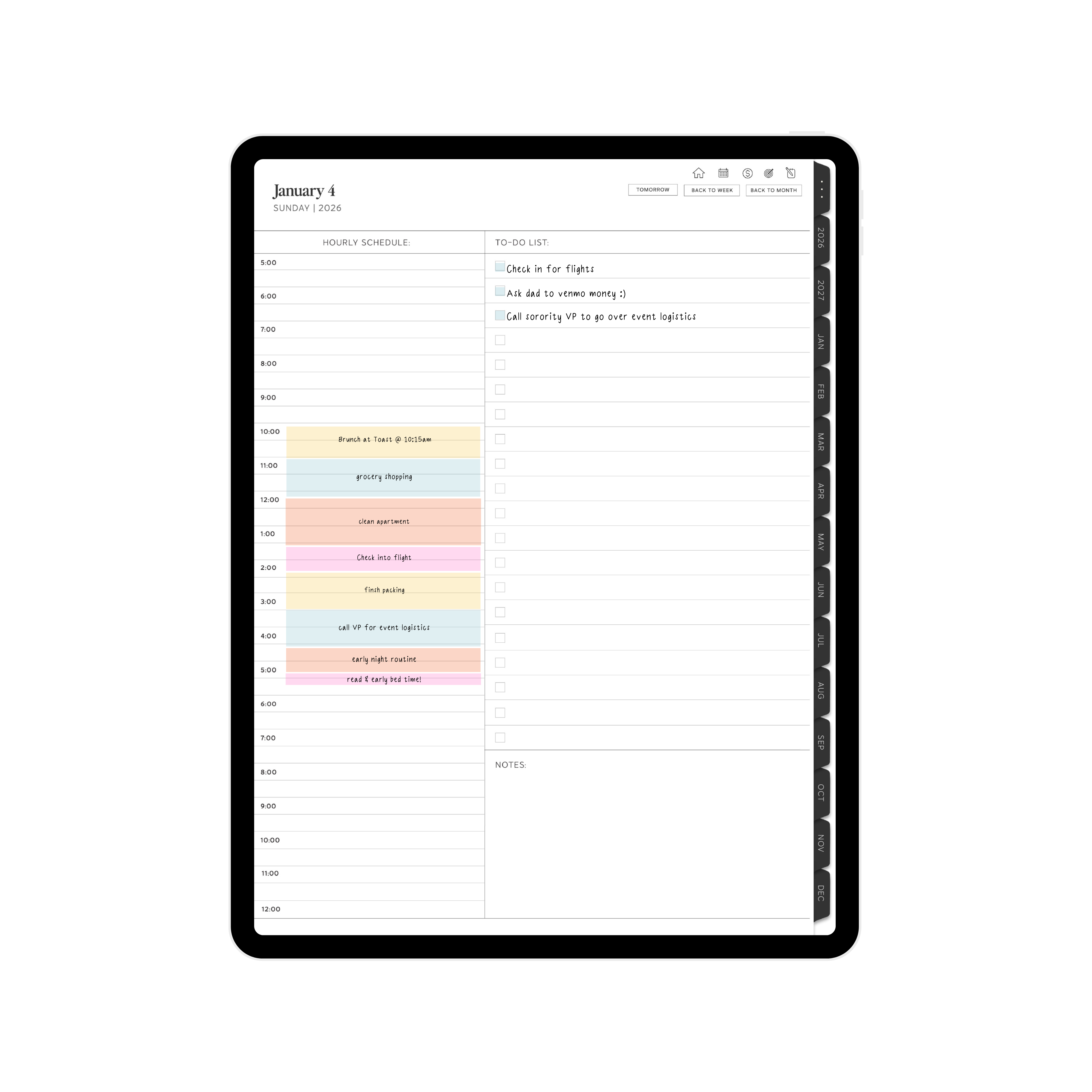 Digital Planner Preview 30