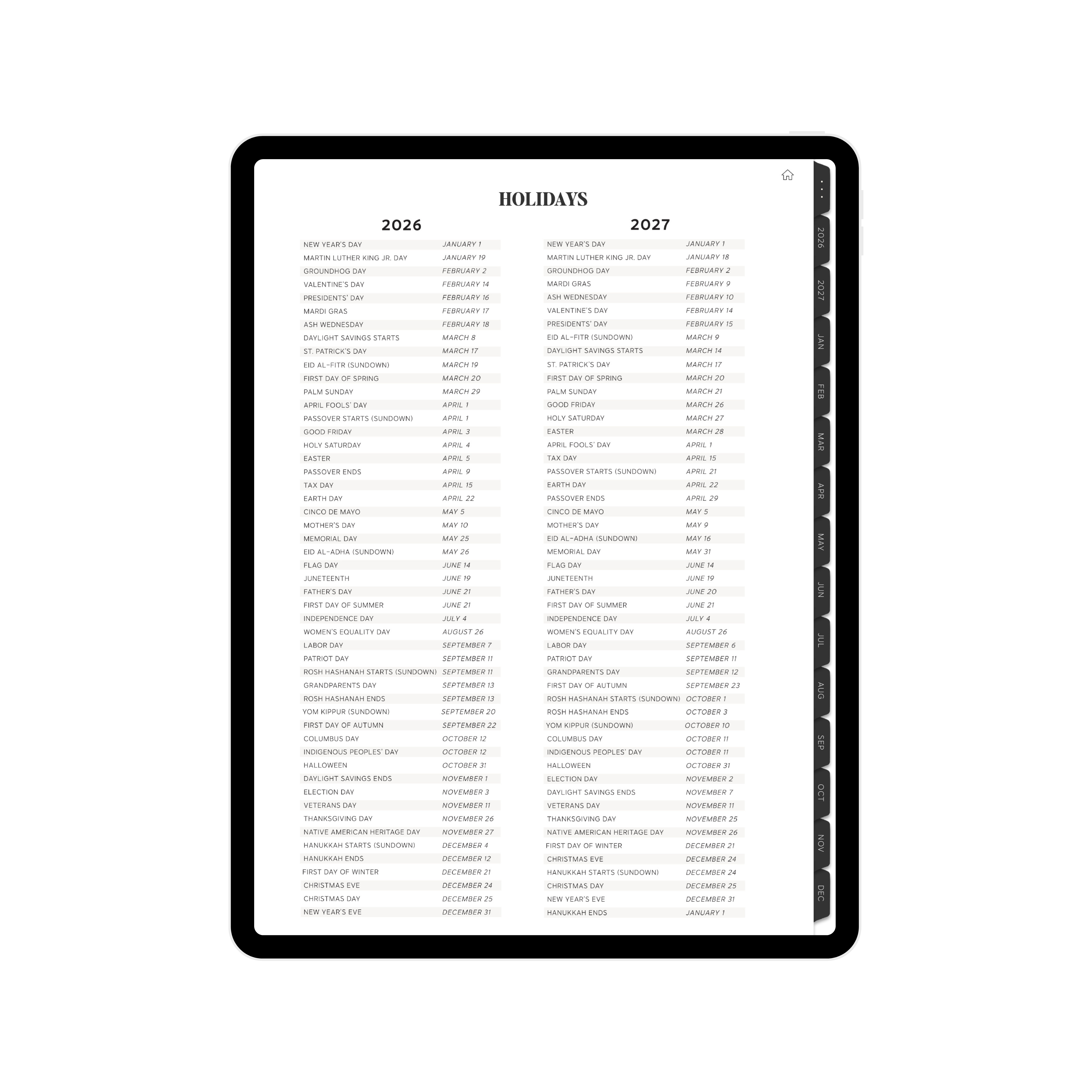 Digital Planner Preview 5