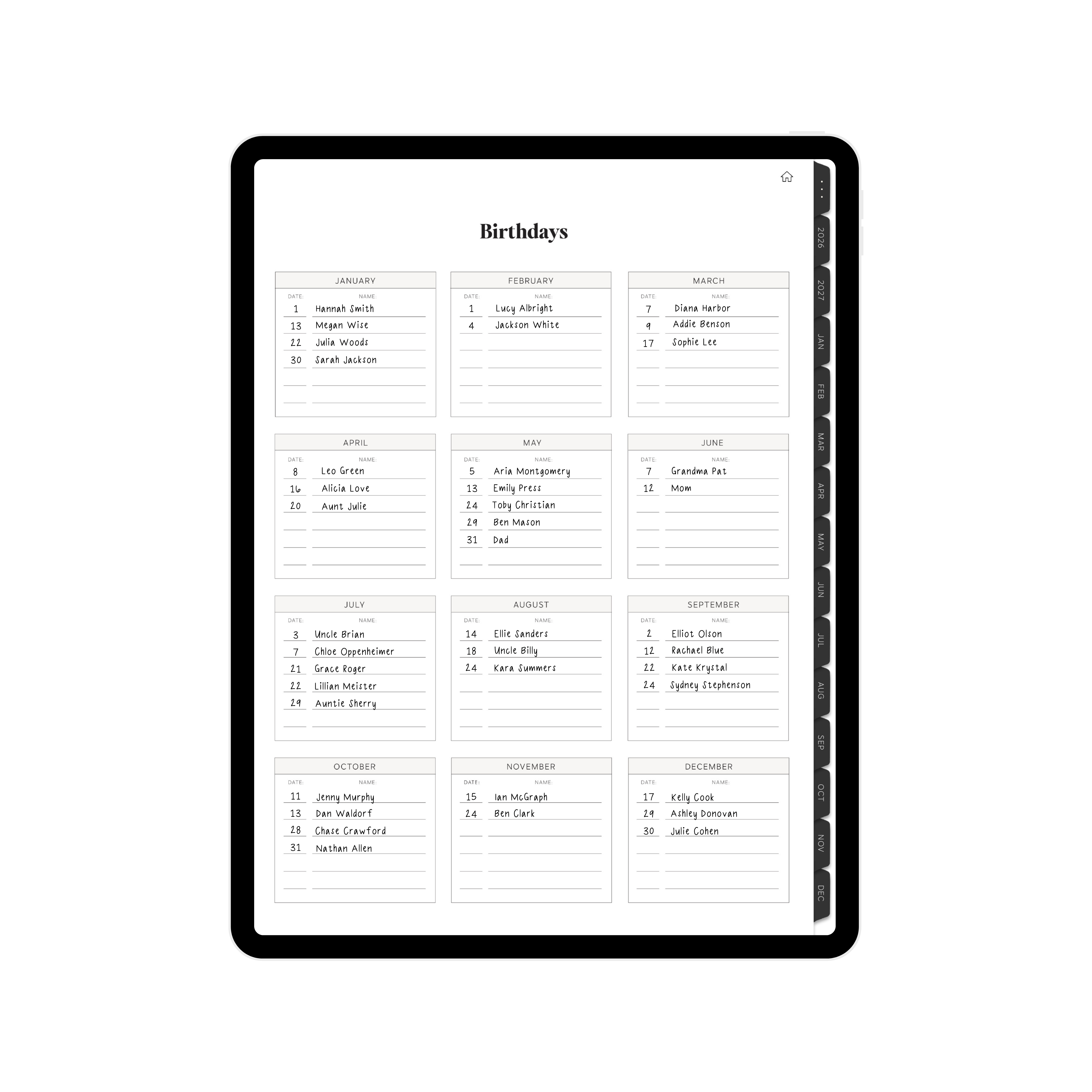 Digital Planner Preview 6