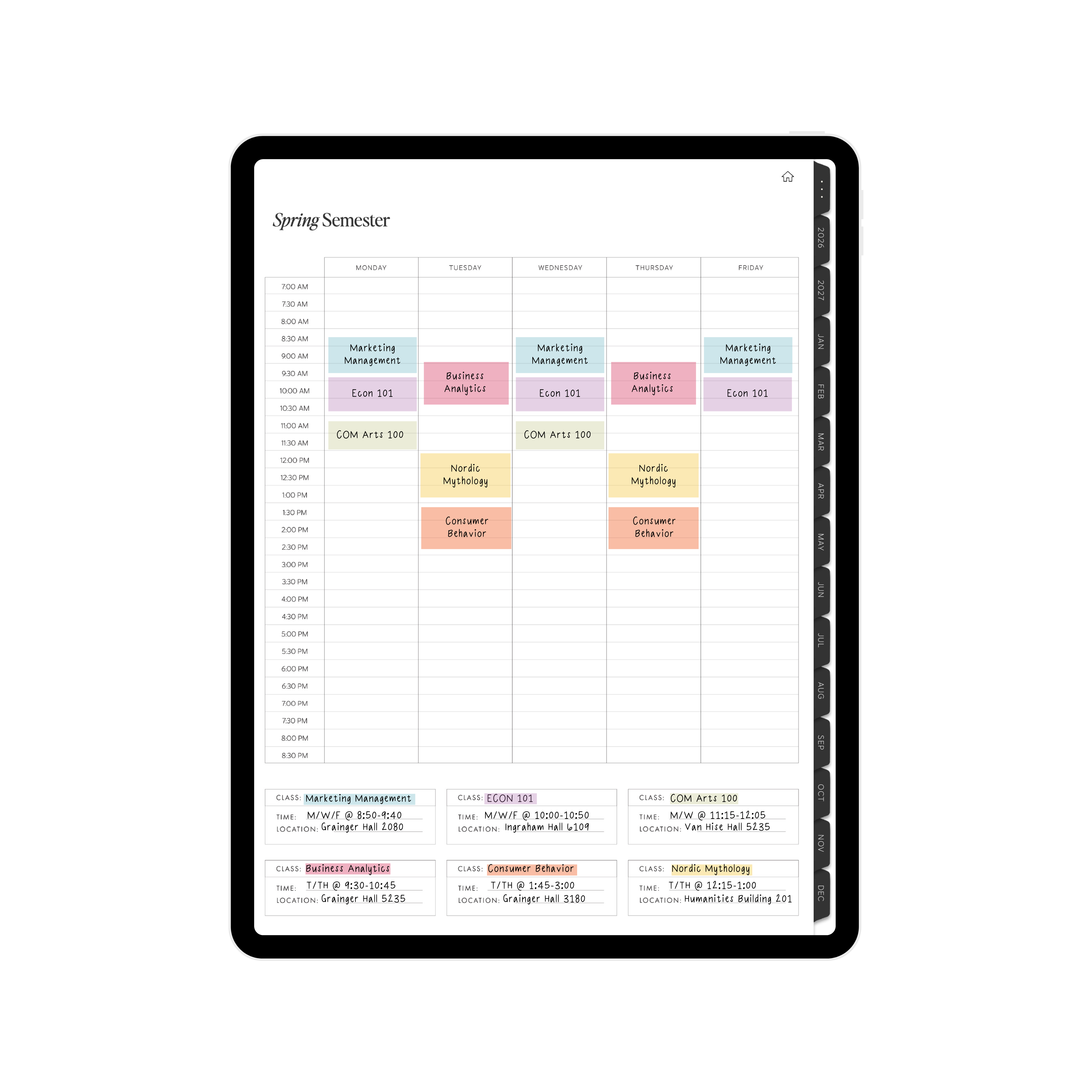 Digital Planner Preview 8