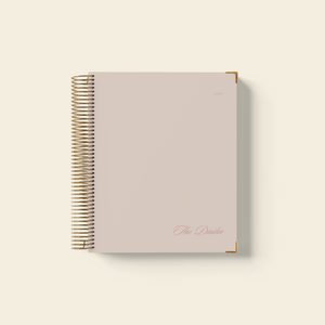 Aazon.co : 7x9 Coiled Life Planner (January 2026 - Deceber 2026) - Bouquet Wallpaper (blue