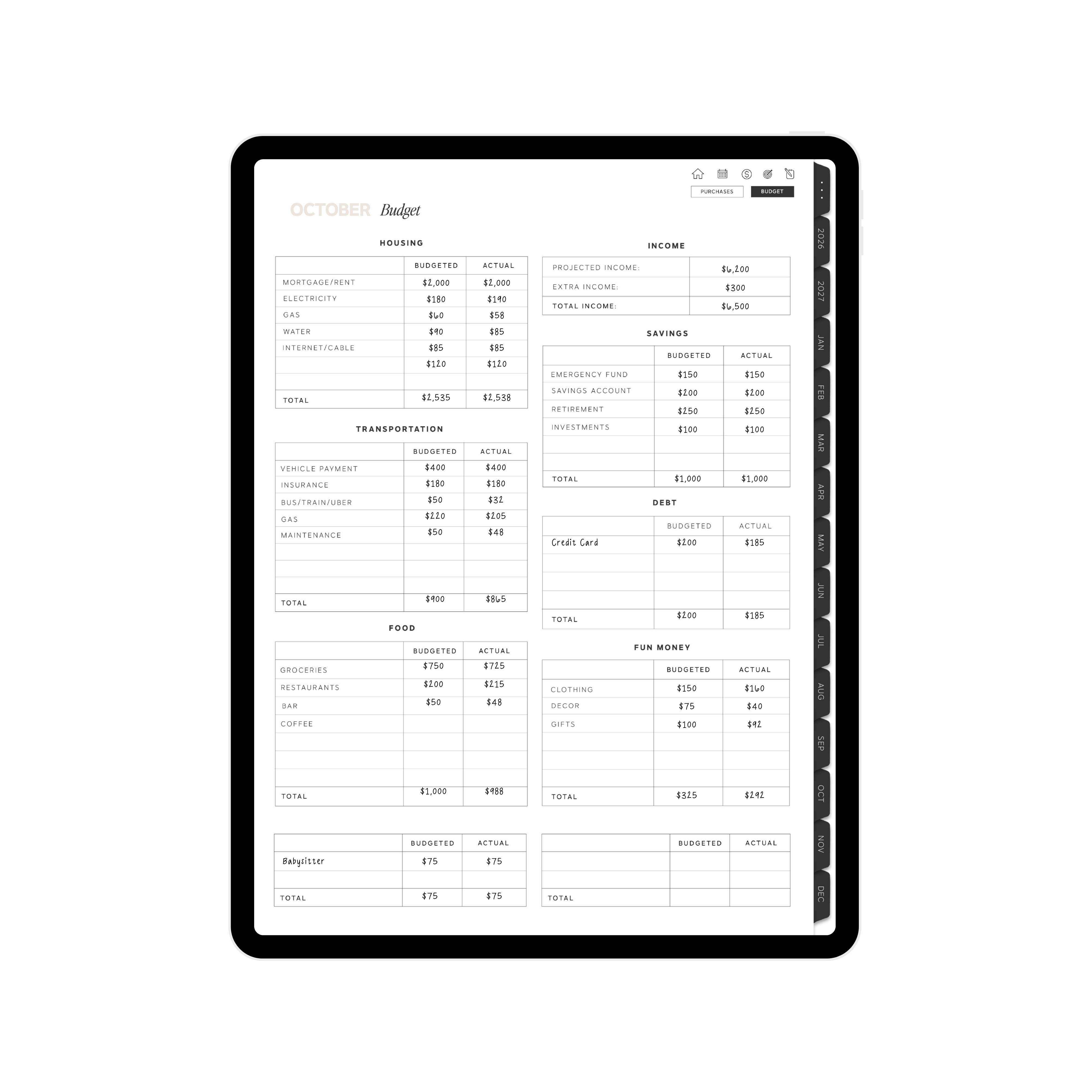 Digital Planner for Moms - Page 19