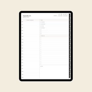 23-24 iPad Blogging Planner