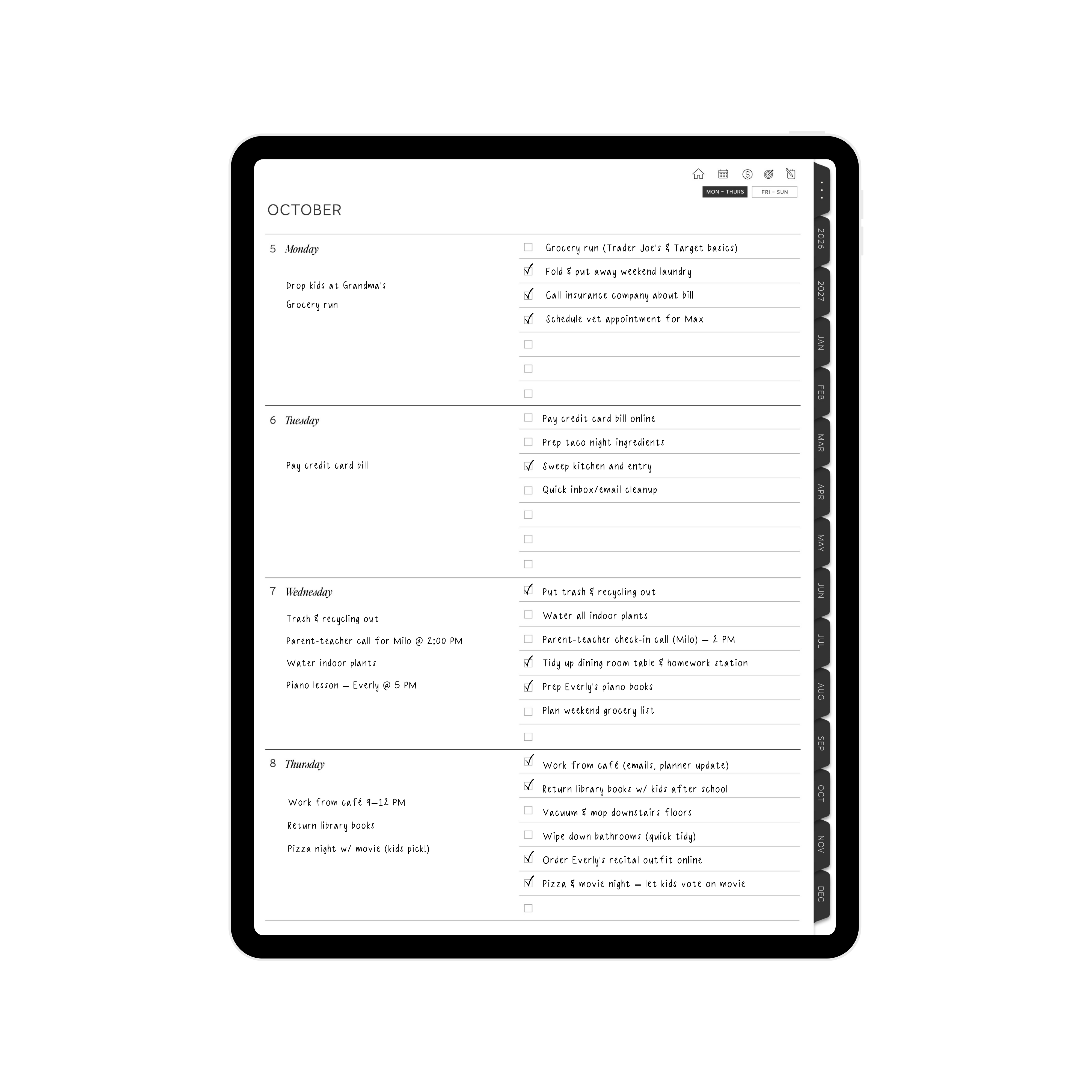 Digital Planner for Moms - Page 25