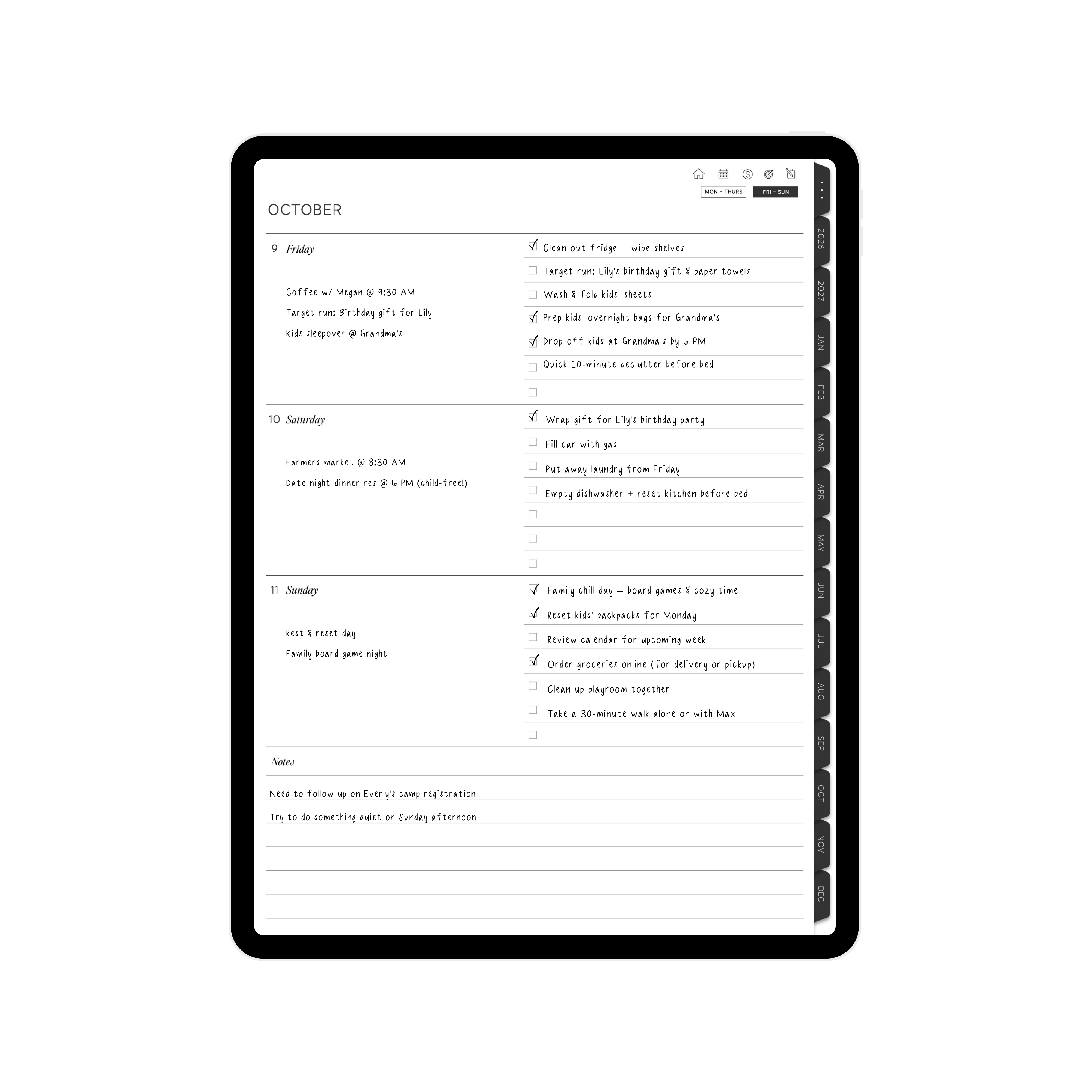 Digital Planner for Moms - Page 26