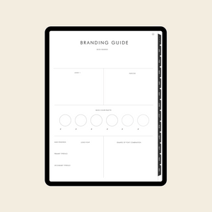 2023 Blogging iPad Planner