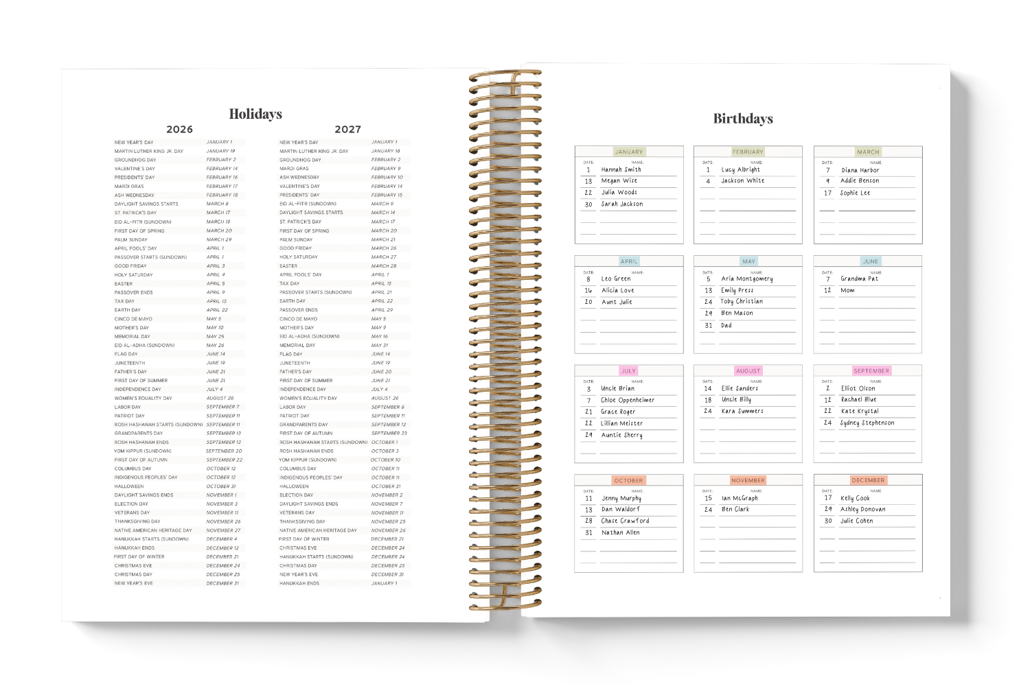 2026 Daily Planner – The Dailee