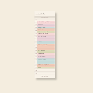 Time-Blocking Notepad – The Dailee